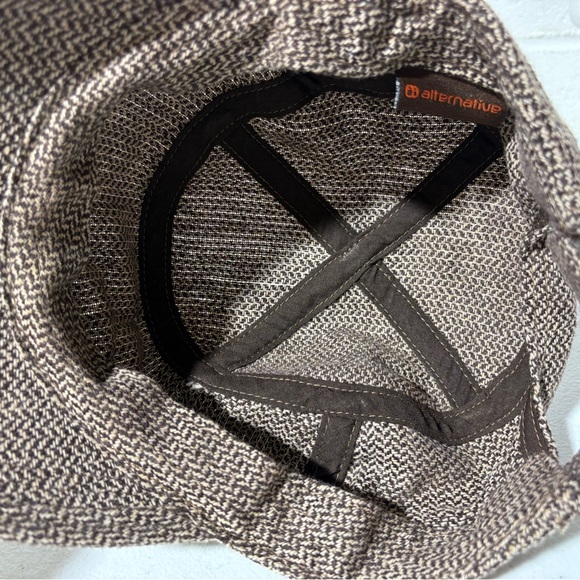 Alternative Apparel Bike Cycling Cap Hat Women's Brown/Tan B2 - Picture 7 of 9